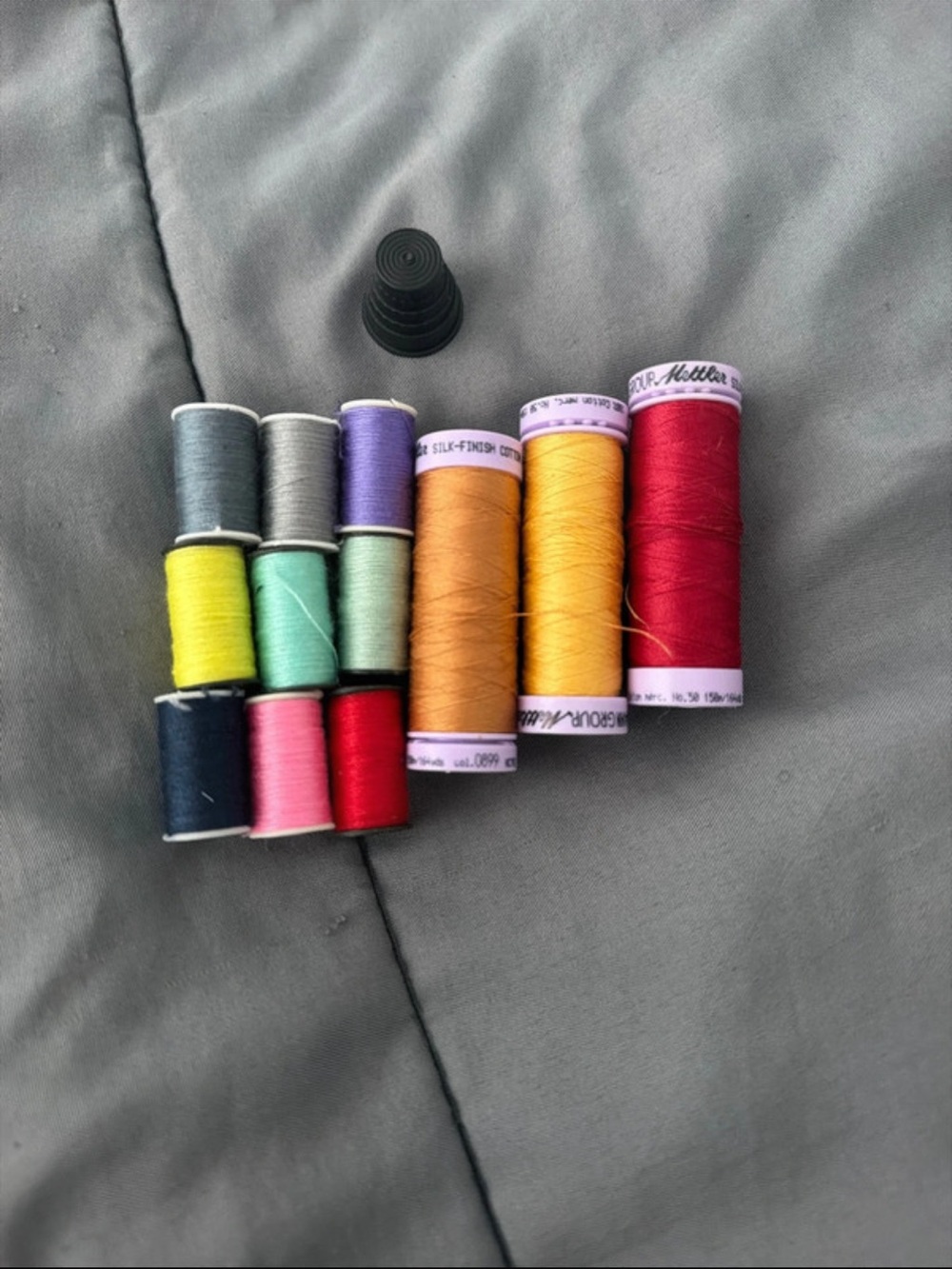 Assorted Color Sewing Thread Spools - Multi-Color Pack